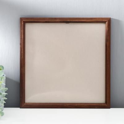 Фоторамка для фото 30×30 см Islands, орех, (пластиковый экран)