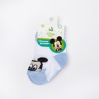 Набор носков "Mickey Mouse", белый/голубой, 10-12 см - Фото 8