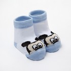 Набор носков "Mickey Mouse", белый/голубой, 12-14 см - Фото 5