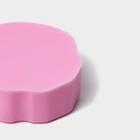 Молд для заливки Доляна «Ракушка», силикон, d=6 см, розовый - Фото 5