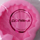 Молд для заливки Доляна «Ракушка», силикон, d=6 см, розовый - Фото 6