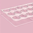 Форма для конфет и шоколада KONFINETTA «Полусфера», 27.5×13.5 см, 24 ячейки 3×3 см, прозрачная - Фото 3