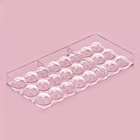 Форма для конфет и шоколада KONFINETTA «Полусфера», 27.5×13.5 см, 24 ячейки 3×3 см, прозрачная - Фото 4