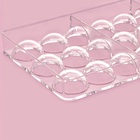 Форма для конфет и шоколада KONFINETTA «Полусфера», 27.5×13.5 см, 24 ячейки 3×3 см, пластик, прозрачная - Фото 6