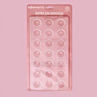 Форма для конфет и шоколада KONFINETTA «Бриллиант», 27.5×13.5 см, 21 ячейка d=2.5 см, пластик, прозрачная - Фото 13