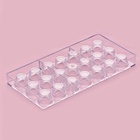 Форма для конфет и шоколада KONFINETTA «Конфетти», пластик, 27.5×13.5 см, 21 ячейка, прозрачная - Фото 14