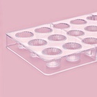 Форма для конфет и шоколада KONFINETTA «Конфетти», пластик, 27.5×13.5 см, 21 ячейка, прозрачная - Фото 4