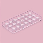 Форма для конфет и шоколада KONFINETTA «Конфетти», пластик, 27.5×13.5 см, 21 ячейка, прозрачная - Фото 5