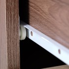 Тумба выкатная на 3 ящика, 400х400х600, Ясень шимо темный/Ясень шимо светлый - фото 20936631