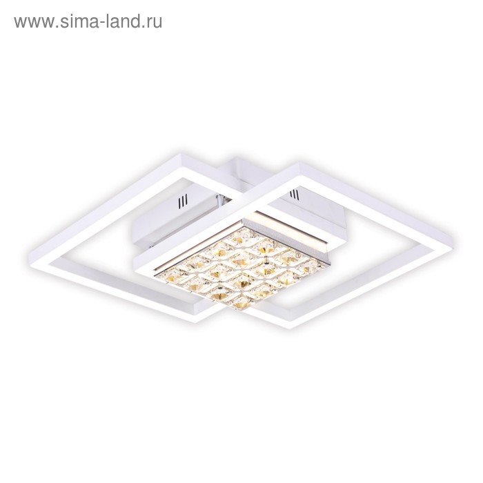 Люстра Ambrella light Ice 126Вт LED 3000-6400К белый с ПДУ