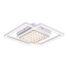 Люстра Ambrella light Ice 208Вт LED 3000-6400К белый с ПДУ - фото 4077773