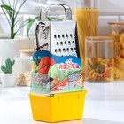 Тёрка КВАРЦ «Сталь», 4 грани, из нержавеющей стали, 11×9×27 см, МИКС - Фото 5