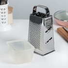 Тёрка КВАРЦ «Сталь», 4 грани, из нержавеющей стали, 11×9×27 см, МИКС - Фото 9