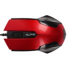 Мышь Qumo M14 Office, проводная, оптическая, 3 кнопки, 1000 dpi, USB, красная - Фото 3