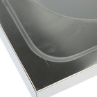 УЦЕНКА Мойка кухонная «Владикс», накладная, без сифона, 80×50 см, левая, нерж сталь 0.4 мм - Фото 4