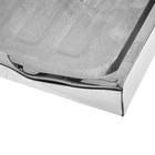 УЦЕНКА Мойка кух. «Владикс», накладная, без сифона, 80×60 см, левая, нерж сталь 0.4 мм - Фото 5