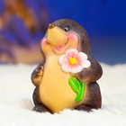 Садовая фигура "Крот №2", без шарфа 7х8х12см микс - Фото 4