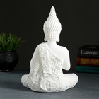 Фигура "Будда средний" белый, 12х20х29см - фото 10066330
