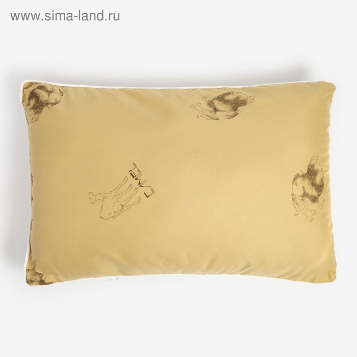 Подушка "Акварель", размер 40х60 см, вербл. шерсть/тик (сумка) - Фото 1