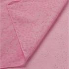 Платок женский, цвет розовый, размер 70х70 - Фото 3