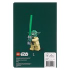 Записная книжка А5 LEGO, 96 листов, линейка, Star Wars – Yoda - Фото 4