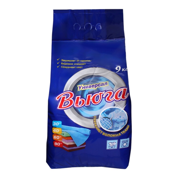 Стиральный порошок Pollex "Вьюга", универсальный, 9 кг - Фото 1
