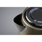 Чайник электрический HT-EK704, металл, 1.7 л, 2200 Вт, съёмный моющийся фильтр, золотистый - Фото 2