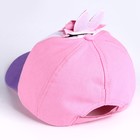 Детский набор «Зайка», кепка р-р. 52-54 см, рюкзак 21×25 см - Фото 3