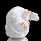 Сувенир "Белая пантера на шаре со стразами" 26х17х22 см - Фото 2