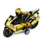 Мотоцикл инерционный «Спортбайк» с гонщиком, цвета МИКС, в пакете - фото 11838862