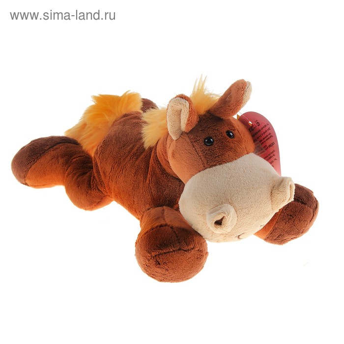 Мягкая игрушка «Лошадь», лежащая - Фото 1