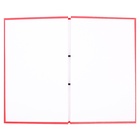 Папка «Дипломная работа» А4 на болтах, бумвинил, без бумаги, красная, (вместимость до 150 листов) - Фото 3