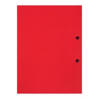 Папка «Дипломная работа» А4 на болтах, бумвинил, без бумаги, красная, (вместимость до 150 листов) - Фото 4