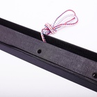 Папка «Выпускная квалификационная работа» А4, бумвинил, гребешки/сутаж, (без бумаги) чёрная - Фото 3