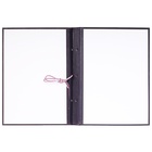 Папка «Выпускная квалификационная работа» А4, бумвинил, гребешки/сутаж, (без бумаги) чёрная - Фото 4