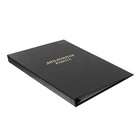 Папка «Дипломная работа» А4, бумвинил, гребешки/сутаж, (без бумаги) чёрная 10ДР01 - Фото 3