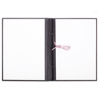 Папка «Дипломная работа» А4, бумвинил, гребешки/сутаж, (без бумаги) чёрная 10ДР01 - Фото 4