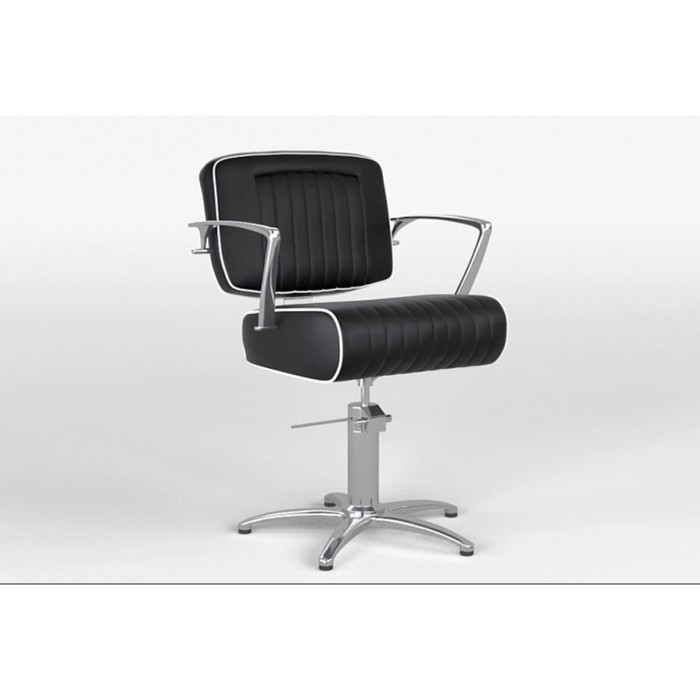 Парикмахерское кресло MANZANO (гидравлика), Fiato 72, цвет чёрный - фото 1908464489
