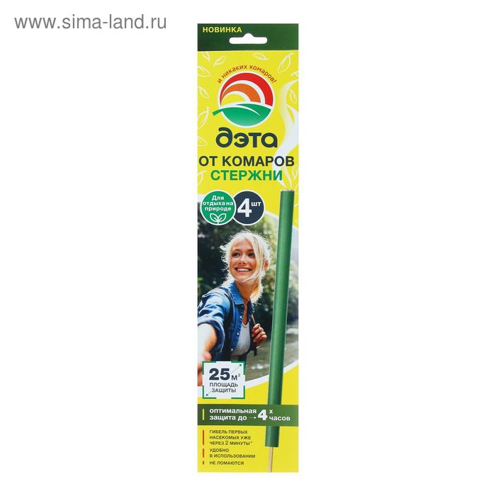 Стержни инсектицидные от комаров "ДЭТА", фумигирующие, 4 шт - Фото 1