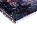 Тетрадь 96 листов в клетку на гребне JAZZ CAFE, обложка мелованный картон, глянцевая ламинация, МИКС - Фото 8