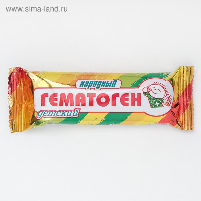 Гематоген «Народное здоровье», детский, 40 г - Фото 1