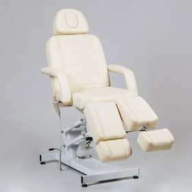 Педикюрное кресло, SD-3706, 1 мотор, цвет слоновая кость
