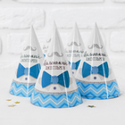 Одноразовая посуда «С днём рождения, маленький джентльмен», 6 тарелок, 6 стаканов, 6 колпаков - фото 42715431