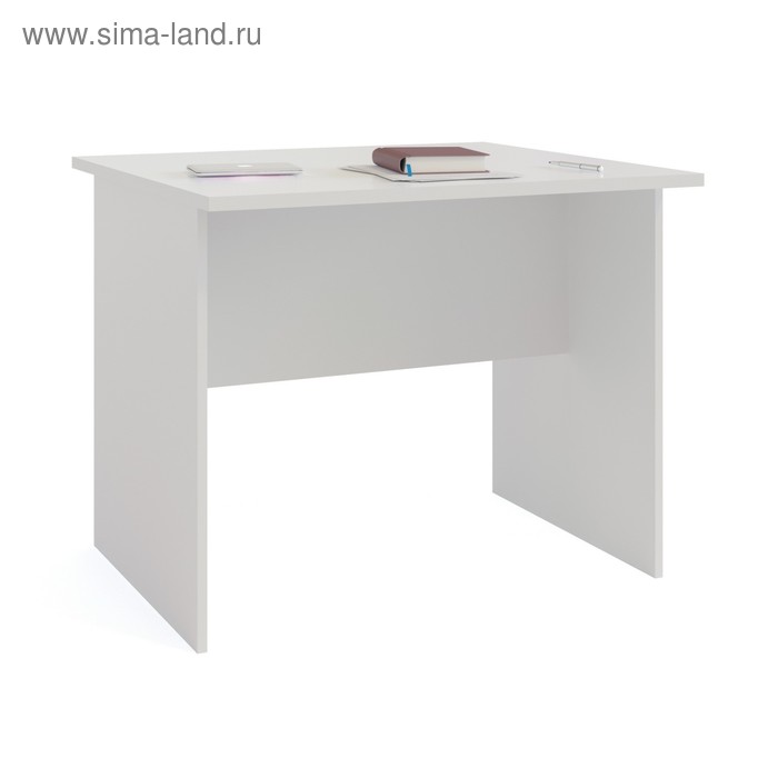 Стол для переговоров, 900 × 800 × 724 мм, цвет белый - Фото 1