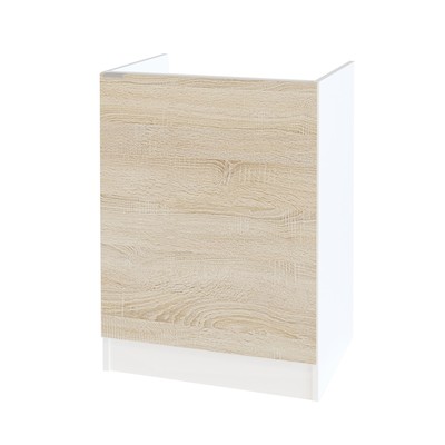 Стол под накладную мойку «СОКОЛ. ТК-06 м», 600×462×820 мм, цвет белый / дуб сонома