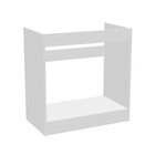 Стол под накладную мойку, 800 × 462 × 820 мм, цвет белый / венге - Фото 3