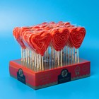 Леденцовая карамель на палочке Dendy Candy, "Сердце Твист", 30 г - фото 318196102