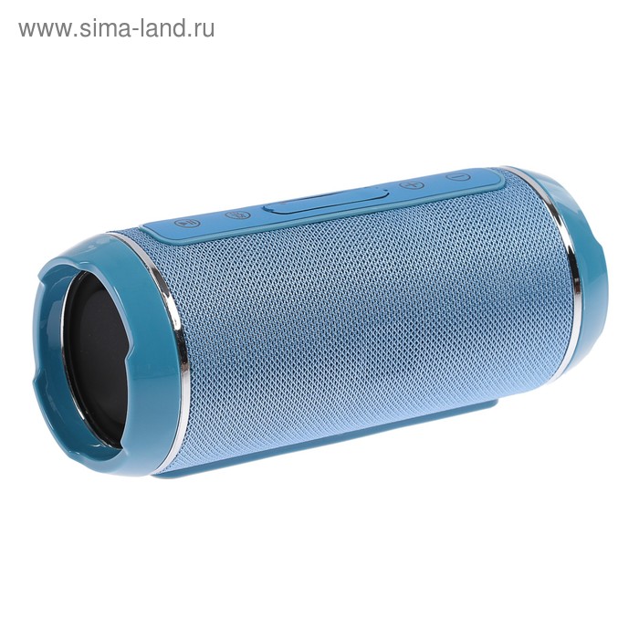 Портативная колонка LuazON, 10 Вт, microSD, AUX, USB, регуляторы громкости, микс - Фото 1