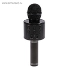 Микрофон для караоке Luazon LZZ-56, WS-858, 1800 мАч, чёрный - Фото 3
