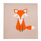 Плед вязаный детский «Крошка Я. Лисица», размер 90×90 см, оранжевый  (артикул 4266673)  большой выбор товаров оптом и в розницу по низким ценам с доставкой